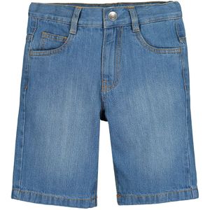 Bermuda in jeans 3-12 jaar LA REDOUTE COLLECTIONS. Denim materiaal. Maten 9 jaar - 132 cm. Blauw kleur