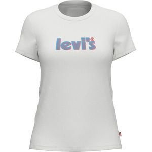 T-shirt met ronde hals en logo vooraan LEVI'S. Katoen materiaal. Maten M. Wit kleur