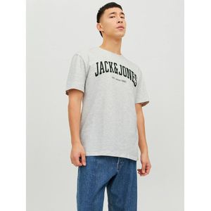 T-shirt met ronde hals jjejosh JACK & JONES. Katoen materiaal. Maten XS. Grijs kleur