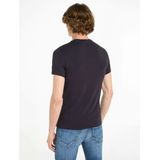 Slim T-shirt met ronde hals CALVIN KLEIN. Katoen materiaal. Maten L. Blauw kleur