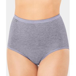 Set van 3 maxi slips Basic + SLOGGI. Katoen materiaal. Maten 40 FR - 38 EU. Grijs kleur