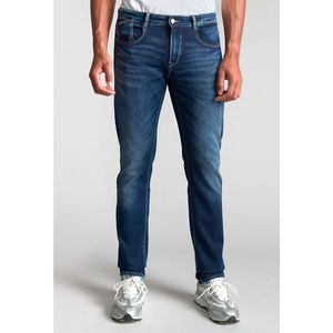 Rechte jeans 800/12 jogg LE TEMPS DES CERISES. Katoen materiaal. Maten 29 (US) - 42/44 (EU). Blauw kleur