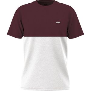 T-shirt met korte mouwen, colorblock VANS. Katoen materiaal. Maten XL. Wit kleur