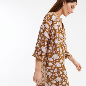 Nachthemd in viscose LA REDOUTE COLLECTIONS. Viscose materiaal. Maten 52 FR - 50 EU. Multicolor kleur
