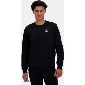 Sweater met ronde hals Essentials LE COQ SPORTIF. Katoen materiaal. Maten XL. Zwart kleur