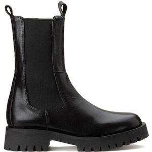 Leren boots, halfhoog, Ridle JONAK. Leer materiaal. Maten 36. Zwart kleur