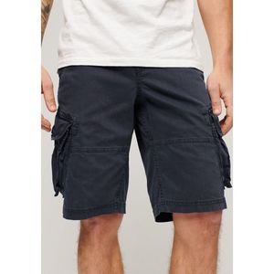 Cargo short SUPERDRY. Katoen materiaal. Maten 32 (US) - 46 (EU). Blauw kleur