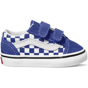 Sneakers Old Skool VANS. Leer materiaal. Maten 23 1/2. Blauw kleur