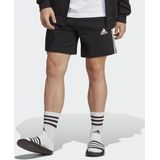 Jogging short met stripes ADIDAS SPORTSWEAR. Katoen materiaal. Maten S. Zwart kleur