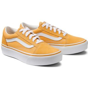 Sneakers Old Skool VANS. Leer materiaal. Maten 38. Geel kleur