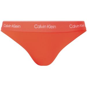 Slip CALVIN KLEIN UNDERWEAR. Polyamide materiaal. Maten XS. Rood kleur