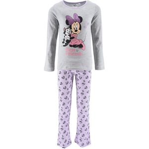 Pyjama Minnie MINNIE MOUSE. Katoen materiaal. Maten 3 jaar - 94 cm. Grijs kleur