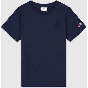 T-shirt met korte mouwen CHAMPION. Katoen materiaal. Maten 11/12 jaar - 144/150 cm. Blauw kleur