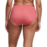 Slip met hoge taille Every Curve CHANTELLE. Polyamide materiaal. Maten 42 FR - 40 EU. Oranje kleur