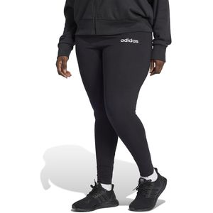 Legging Essentials 3-Stripes ADIDAS SPORTSWEAR. Katoen materiaal. Maten XL. Zwart kleur