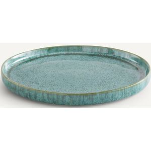 Dorna AM.PM - Set van 4 Dessertborden - Geëmailleerd Aardewerk - Blauw en Turkoois