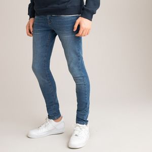 Skinny jeans LA REDOUTE COLLECTIONS. Denim materiaal. Maten 18 jaar - 180 cm. Blauw kleur