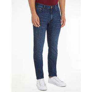 Slim jeans Bleecker TOMMY HILFIGER. Katoen materiaal. Maten Maat 31 (US) - Lengte 32. Blauw kleur