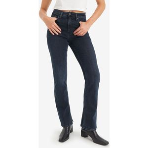 Jeans 725™ HR Slit Bootcut LEVI'S. Denim materiaal. Maten Maat 30 (US) - Lengte 30. Blauw kleur