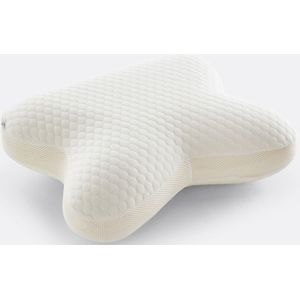 LA REDOUTE INTERIEURS - Klaverblad Kussen - Wit - Visco-elastische Mousse