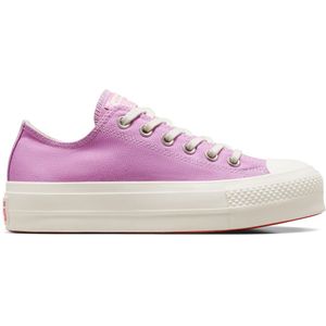 Sneakers All Star Lift Ox Color Craze CONVERSE. Canvas materiaal. Maten 41. Violet kleur
