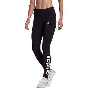 adidas Sportswear ESSENTIALS HIGH-WAISTED LOGO LEGGING - Dames - Zwart- XL