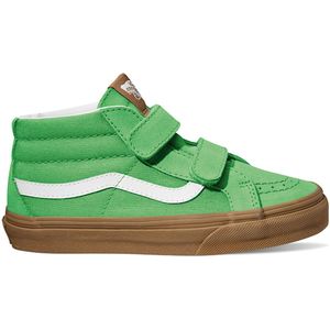 Sneakers Sk8-Mid VANS. Leer materiaal. Maten 32. Groen kleur