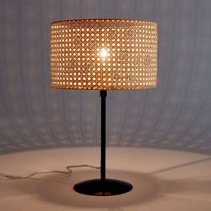 Hanglamp in rotan  Ø40 cm, Dolkie LA REDOUTE INTERIEURS. Rotan materiaal. Maten één maat. Beige kleur