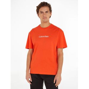 T-shirt met korte mouwen CALVIN KLEIN. Katoen materiaal. Maten S. Oranje kleur