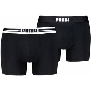 Set van 2 boxershorts Everyday logo PUMA. Bio katoen materiaal. Maten M. Zwart kleur