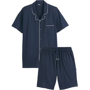 Pyjashort met hemd DODO. Katoen materiaal. Maten L. Blauw kleur