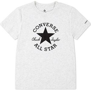 T-shirt met print vooraan CONVERSE. Katoen materiaal. Maten 13/15 jaar - 153/159 cm. Grijs kleur