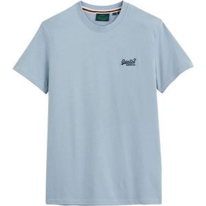 T-shirt met ronde hals Vintage Logo SUPERDRY. Katoen materiaal. Maten XXL. Blauw kleur