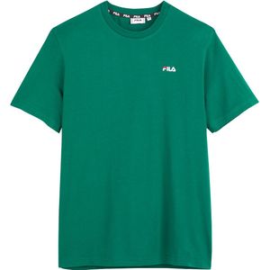 T-shirt korte mouwen, klein logo Berloz FILA. Katoen materiaal. Maten XXL. Groen kleur
