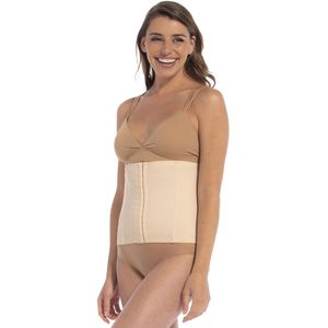 Steungevende taillehouder MAGIC BODYFASHION. Polyamide materiaal. Maten 3XL. Beige kleur