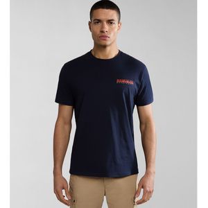 T-shirt met korte mouwen Gras NAPAPIJRI. Katoen materiaal. Maten XL. Blauw kleur