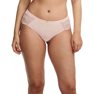 Hipster met kant Mystic Dream CHANTELLE. Kant materiaal. Maten 44 FR - 42 EU. Roze kleur