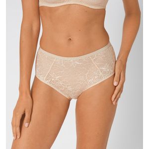 Maxi slip Amourette Charm TRIUMPH. Polyamide materiaal. Maten 48 FR - 46 EU. Geel kleur