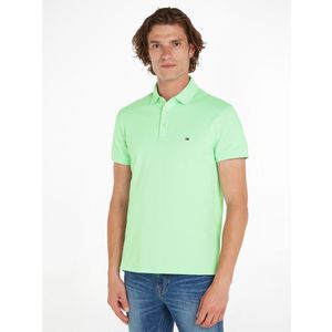 Polo slim 1985 TOMMY HILFIGER. Bio katoen materiaal. Maten XS. Groen kleur