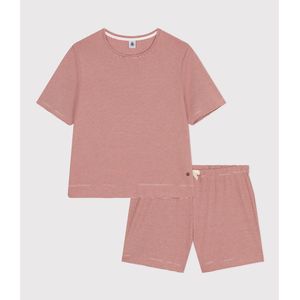 Pyjashort met korte mouwen MUMA PETIT BATEAU. Katoen materiaal. Maten L. Rood kleur