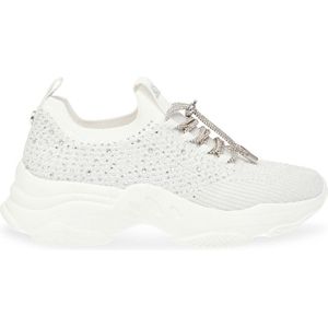 Sneakers Meter STEVE MADDEN. Polyester materiaal. Maten 36. Wit kleur