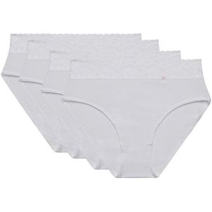 DIM - Maxi Slips - Wit - Katoen - Set van 4