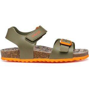 Sandalen Ghita GEOX. Polyurethaan materiaal. Maten 36. Groen kleur