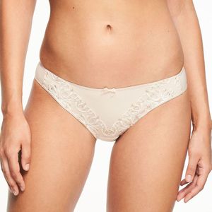 Slip Champs Elysées CHANTELLE. Polyester materiaal. Maten 38 FR - 36 EU. Beige kleur