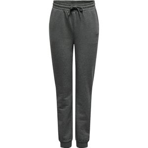 Joggingbroek Melina slim Cuff pant ONLY PLAY. Katoen materiaal. Maten XL. Grijs kleur