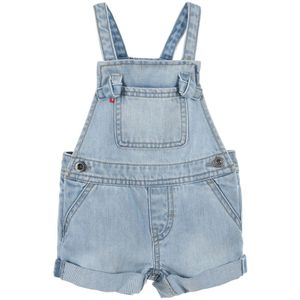 Salopette in denim LEVI'S KIDS. Katoen materiaal. Maten 1 jaar - 74 cm. Blauw kleur