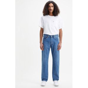 Rechte jeans 501® LEVI'S. Katoen materiaal. Maten Maat 33 (US) - Lengte 32. Blauw kleur