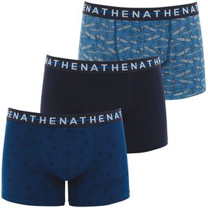 Set van 3 boxershorts Easy Style ATHENA. Katoen materiaal. Maten L. Zwart kleur