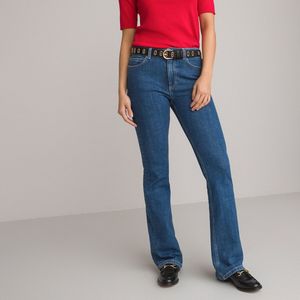 Bootcut jeans LA REDOUTE COLLECTIONS. Denim materiaal. Maten 34 FR - 32 EU. Blauw kleur