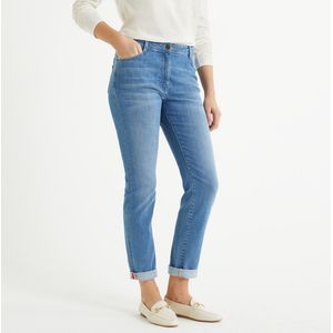 Rechte regular jeans, stretch denim ANNE WEYBURN. Denim materiaal. Maten 48 FR - 46 EU. Blauw kleur